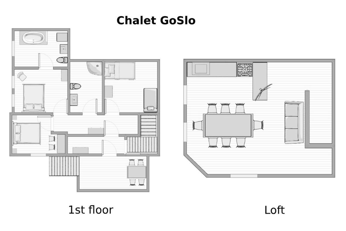 Chalet Goslo Srpenica Εξωτερικό φωτογραφία